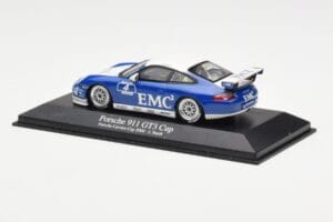 Porsche 911 996 GT3 Cup EMC2 #4 Hardt Porsche Carrera Cup 2004 Minichamps 1:43 400046204 Metall - pilt 3/4