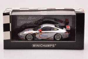 Porsche 911 996 GT3 Cup Infineon #5 W. Henzler Porsche Supercup Winner 2004 Minichamps 1:43 400046205 Metall - pilt 4/4