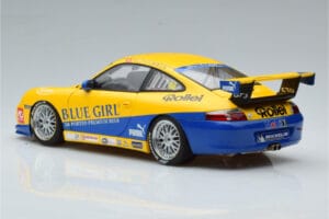 Porsche 911 996 GT3 Cup #88 Macau Winner 2005 AUTOart 1:18 80574 Metall - pilt 6/7
