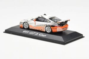 Porsche 911 996 GT3 Cup #1 Mobil 1 VIP Car Minichamps 1:43 WAP02012115 Metall - pilt 3/4