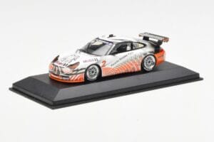 Porsche 911 996 GT3 Cup Mobil 1 #2 V. Ickx Carrera Cup 2004 Minichamps 1:43 403046282 Metall - pilt 2/4