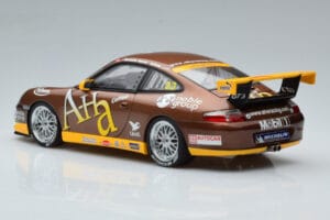 Porsche 911 996 GT3 Cup M. Marsh Carrera Cup Asia Winner 2004 AUTOart 1:18 80489 Metall - pilt 6/7