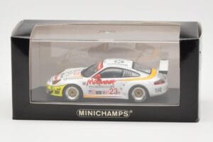 Porsche 911 996 GT3 RS McKenna #23 T. Bernhard / J. Bergmeister / M. Maassen 12 Hours of Sebring 2004 Minichamps 1:43 4000464 - pilt 4/4