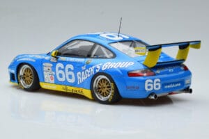 Porsche 911 996 GT3 R #6 24 Hours of Daytona GT Class Winner 2002 AUTOart 1:18 80273 Metall - pilt 6/7