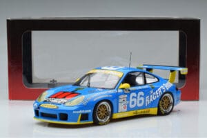 Porsche 911 996 GT3 R #6 24 Hours of Daytona GT Class Winner 2002 AUTOart 1:18 80273 Metall - pilt 7/7