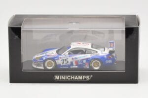 Porsche 911 996 GT3 RS #75 Khan / Sugden / Smith 24 Hours of Le Mans 2004 Minichamps 1:43 400046975 Metall - pilt 4/4