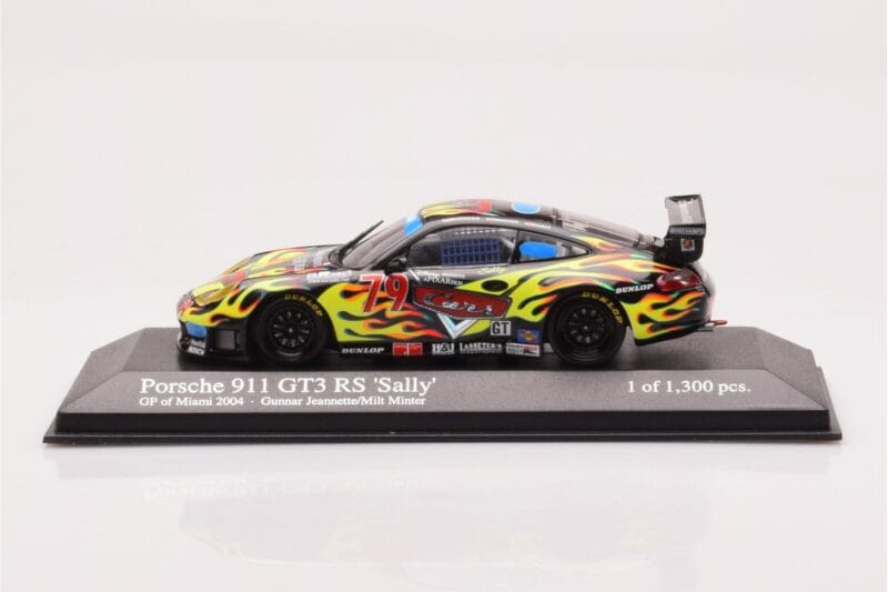 Porsche 911 996 GT3 RS Sally #79 Jeanette / Minter GP of Miami 2004 Minichamps 1:43