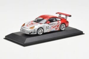Porsche 911 996 GT3 RSR Flying Lizard #80 S. Neiman / J. Pechnik / J. Van Overbeek GT2 Class 24 Hours of Le Mans 2005 Minicha - pilt 2/4