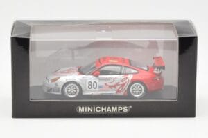 Porsche 911 996 GT3 RSR Flying Lizard #80 S. Neiman / J. Pechnik / J. Van Overbeek GT2 Class 24 Hours of Le Mans 2005 Minicha - pilt 4/4