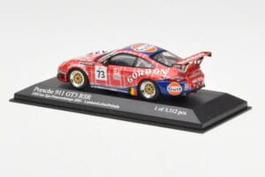 Porsche 911 996 GT3 RSR Gulf #73 Lambert / Lefort / Palttala 1000km Spa 2005 Minichamps 1:43 400056473 Metall - pilt 3/4