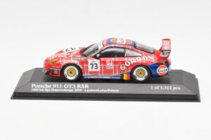 Porsche 911 996 GT3 RSR Gulf #73 Lambert / Lefort / Palttala 1000km Spa 2005 Minichamps 1:43