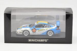 Porsche 911 997 GT3 Cup Child's Dream #13 M. Lee Carrera Cup Asia 2007 Minichamps 1:43 400076413 Metall - pilt 4/4