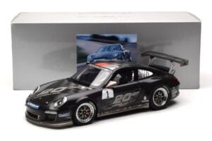 Porsche 911 997 GT3 Cup #1 20th Anniversary Carrera Cup 2010 Minichamps 1:18 WAP0210090B Metall - pilt 8/8