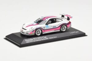 Porsche 911 997 GT3 Cup #56 M. Snow IMSA GT3 Challenge 2008 Minichamps 1:43 400086456 Metall - pilt 2/4