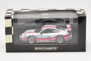 Porsche 911 997 GT3 Cup #56 M. Snow IMSA GT3 Challenge 2008 Minichamps 1:43 400086456 Metall - pilt 4/4