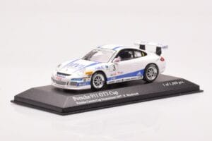 Porsche 911 997 GT3 Cup Porsche Carrera Cup #3 R. Westbrook 2007 Minichamps 1:43 400076483 Metall - pilt 2/4