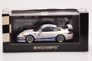 Porsche 911 997 GT3 Cup Porsche Carrera Cup #3 R. Westbrook 2007 Minichamps 1:43 400076483 Metall - pilt 4/4