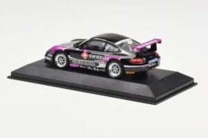 Porsche 911 997 GT3 Cup Swissvax #30 K. Sasaki Carrera Cup Asia Macau 2007 Minichamps 1:43 400076430 Metall - pilt 3/4