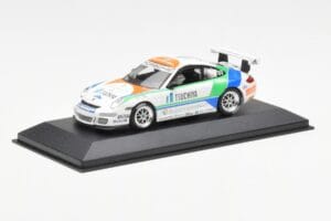 Porsche 911 997 GT3 Cup Tsuchiya #80 K. Sawa Carrera Cup Asia Macau 2007 Minichamps 1:43 400076480 Metall - pilt 2/4