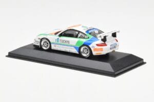 Porsche 911 997 GT3 Cup Tsuchiya #80 K. Sawa Carrera Cup Asia Macau 2007 Minichamps 1:43 400076480 Metall - pilt 3/4