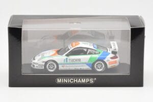 Porsche 911 997 GT3 Cup Tsuchiya #80 K. Sawa Carrera Cup Asia Macau 2007 Minichamps 1:43 400076480 Metall - pilt 4/4
