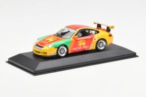 Porsche 911 997 GT3 Cup Visit Sri Lanka #6 D. Malagamuwa Carrera Cup Asia Macau 2007 Minichamps 1:43 400076406 Metall - pilt 2/4