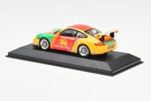Porsche 911 997 GT3 Cup Visit Sri Lanka #6 D. Malagamuwa Carrera Cup Asia Macau 2007 Minichamps 1:43 400076406 Metall - pilt 3/4
