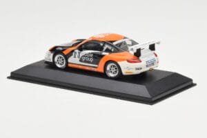 Porsche 911 997 GT3 Cup Noble Group #6 D. Watts Carrera Cup GB 2009 Minichamps 1:43 400076409 Metall - pilt 3/4