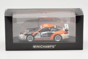 Porsche 911 997 GT3 Cup Noble Group #6 D. Watts Carrera Cup GB 2009 Minichamps 1:43 400076409 Metall - pilt 4/4