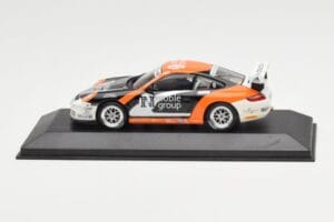 Porsche 911 997 GT3 Cup Noble Group #6 D. Watts Carrera Cup GB 2009 Minichamps 1:43