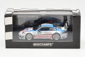 Porsche 911 997 GT3 R Cybernet #123 Fumal / Thiry / Rosenlad / Lefort 24 Hours of Spa 2011 Minichamps 1:43 400118923 Metall - pilt 4/4
