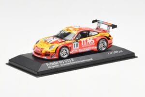 Porsche 911 997 GT3 R ITAS #18 De Lorenzi / Bonetti / Caccia / Bontempelli 24 Hours of Spa 2011 Minichamps 1:43 400118918 Met - pilt 2/4
