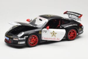 Porsche 911 997 GT3 RS #176 Team Ring Police VLN 2011 Norev 1:18 187570 Metall - pilt 2/8