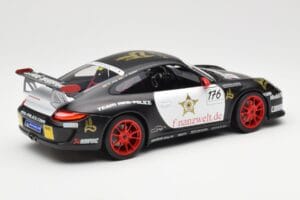 Porsche 911 997 GT3 RS #176 Team Ring Police VLN 2011 Norev 1:18 187570 Metall - pilt 3/8