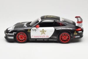 Porsche 911 997 GT3 RS #176 Team Ring Police VLN 2011 Norev 1:18 187570 Metall - pilt 4/8