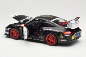Porsche 911 997 GT3 RS #176 Team Ring Police VLN 2011 Norev 1:18 187570 Metall - pilt 5/8