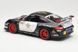 Porsche 911 997 GT3 RS #176 Team Ring Police VLN 2011 Norev 1:18 187570 Metall - pilt 7/8