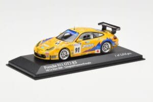 Porsche 911 997 GT3 RS T2M #91 Yamagishi / Fournoux / Konopka 24 Hours of Le Mans 2006 Minichamps 1:43 400066991 Metall - pilt 2/4