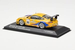 Porsche 911 997 GT3 RS T2M #91 Yamagishi / Fournoux / Konopka 24 Hours of Le Mans 2006 Minichamps 1:43 400066991 Metall - pilt 3/4