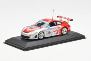 Porsche 911 997 GT3 RSR Flying Lizard #80 S. Neiman / J. Bergmeister / J. van Overbeek 24 Hours of Le Mans 2008 Minichamps 1: - pilt 2/4