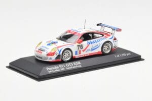 Porsche 911 997 GT3 RSR Matmut #76 P. Narac / R. Lietz / P. Long 24 Hours of Le Mans 2007 Minichamps 1:43 400076776 Metall - pilt 2/4