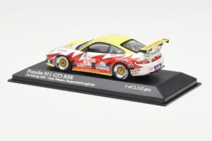 Porsche 911 997 GT3 RSR #31 J. Bergmeister / P. Long / L. Luhr 12 Hours of Sebring Class Winners 2005 Minichamps 1:43 4000564 - pilt 3/4