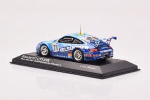 Porsche 911 997 GT3 RSR #71 Felbermayr-Proton M. Collin 24 Hours of Le Mans 2007 Minichamps 1:43 400076771 Metall - pilt 3/4
