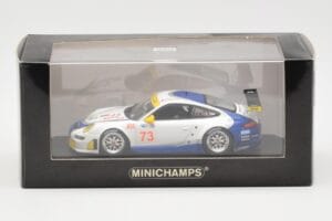 Porsche 911 997 GT3 RSR Tafel Racing #73 J. Tafel / J. Farnbacher 12 Hours of Sebring 2010 Minichamps 1:43 400076473 Metall - pilt 4/4