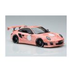 Porsche 911 997 Liberty Walk Pink Pig GT Spirit 1:18 CLDC020 Vaik - image 4 of 6