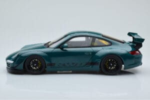 Porsche 911 997 RWB Syunkashuto Roheline GT Spirit 1:18 GT896 Vaik - pilt 3/6