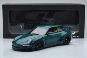 Porsche 911 997 RWB Syunkashuto Roheline GT Spirit 1:18 GT896 Vaik - pilt 6/6