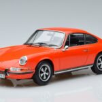 Porsche 911 2.0 E Oranž Norev 1:18 187628 Metall