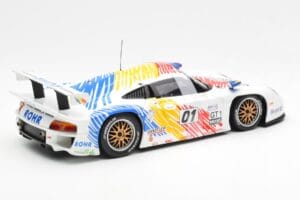 Porsche 911 GT1 #1 A. McNish / R. Sullivan / U. Alzen Rohr Motorsport Daytona 24 Hours 1998 UT Models 1:18 39611 Metall - pilt 2/6