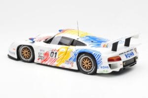 Porsche 911 GT1 #1 A. McNish / R. Sullivan / U. Alzen Rohr Motorsport Daytona 24 Hours 1998 UT Models 1:18 39611 Metall - pilt 5/6